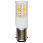 LightMe LM85356 LED Energetska učinkovitost 2021 E (A - G) B15d  4.9 W = 48 W toplo bijela (Ø x V) 18 mm x 57 mm  1 St.