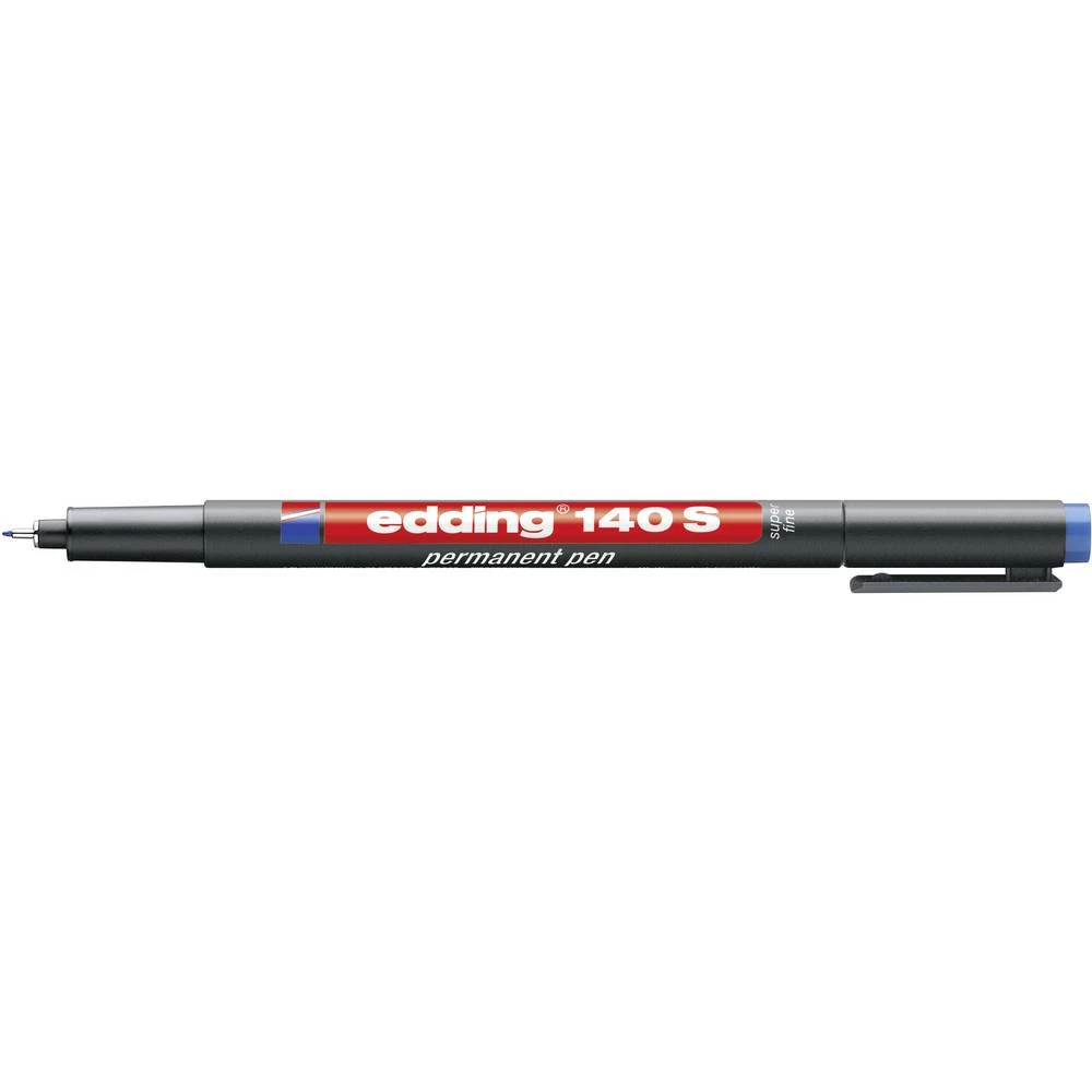 Edding Flomaster za foliju 140 S permanent pen super fine Plava boja 4-140003 slika