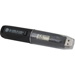 Lascar Electronics EL-USB-2-LCD+ EL-USB-2-LCD+ višenamjenski uređaj za pohranu podataka Mjerena veličina temperatura, vl slika