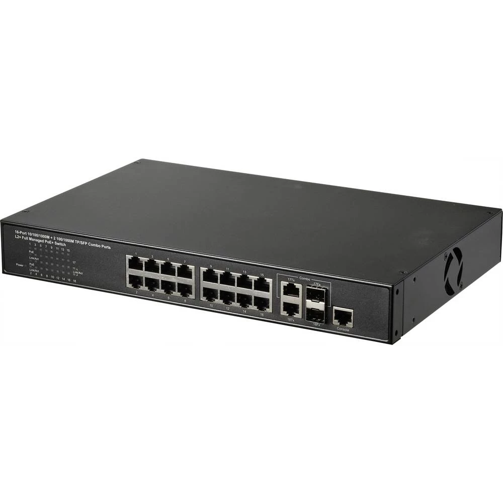 Renkforce RF-MSW-610 mrežni preklopnik RJ45/sfp+ 16 + 2 ulaza 1 GBit/s slika