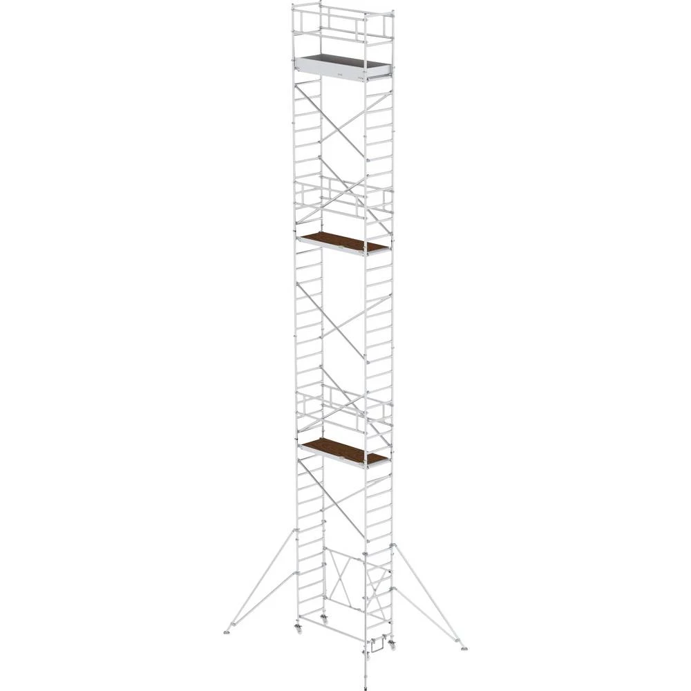 Günzburger Steigtechnik 115108 sklopiva skela montaža bez alata Radna visina (maks.): 12.8 m slika