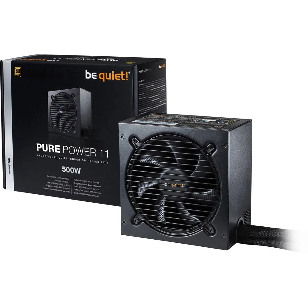 PC-napajanje BeQuiet Pure Power 11 500 W ATX 80 PLUS Gold slika