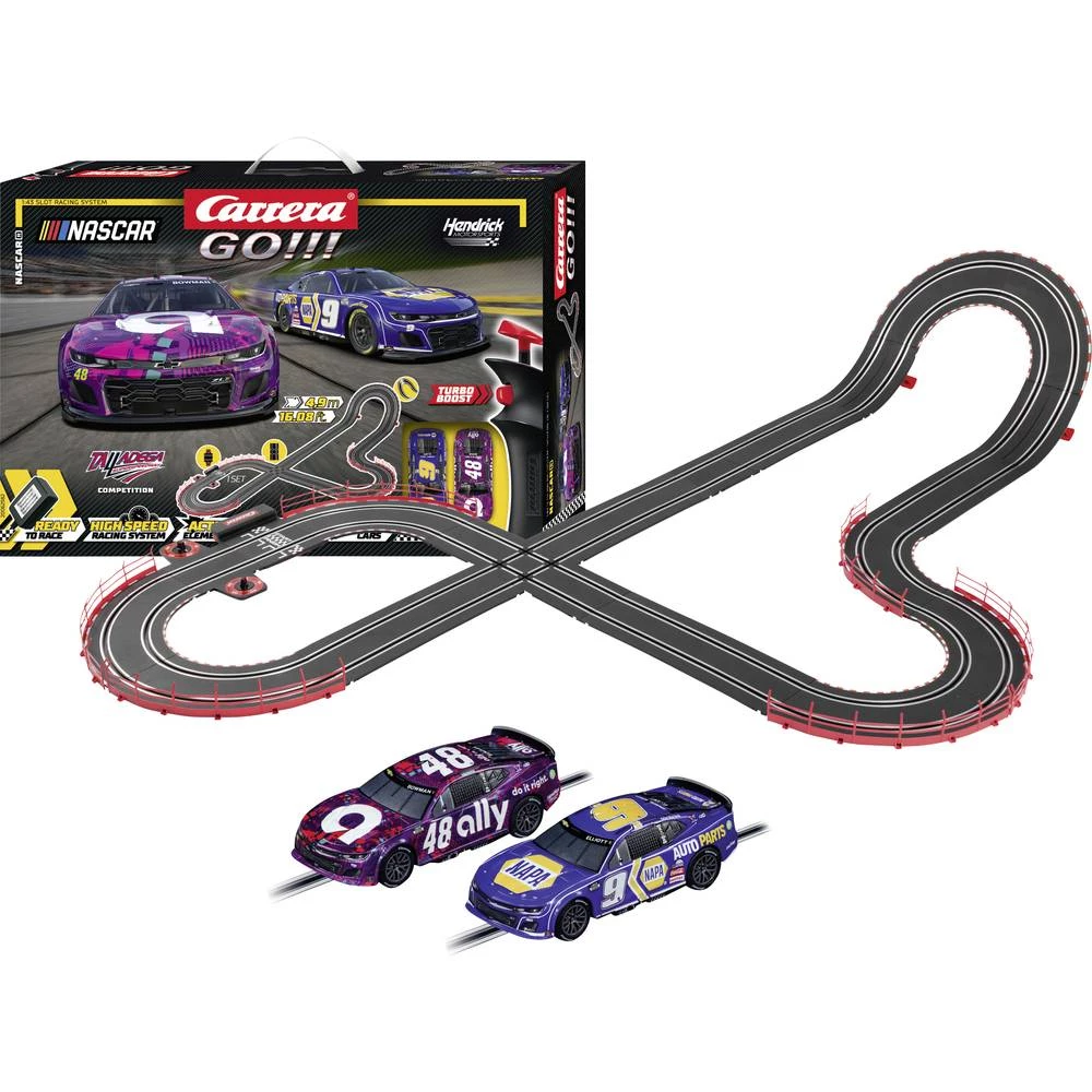 Carrera 20062582 GO!!! Natjecanje NASCAR Talladega početni komplet slika