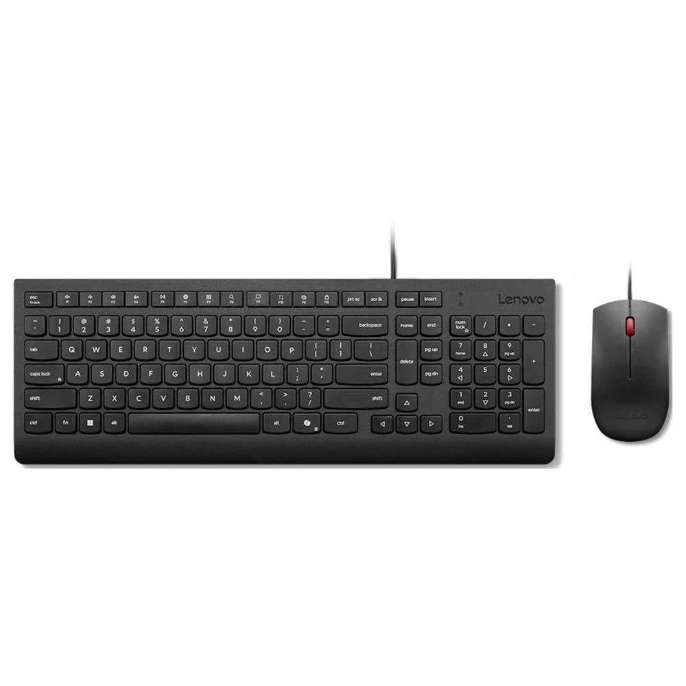 Lenovo 4X31R64414 žičani tipkovnica, set miša njemačka, qwertz crna slika