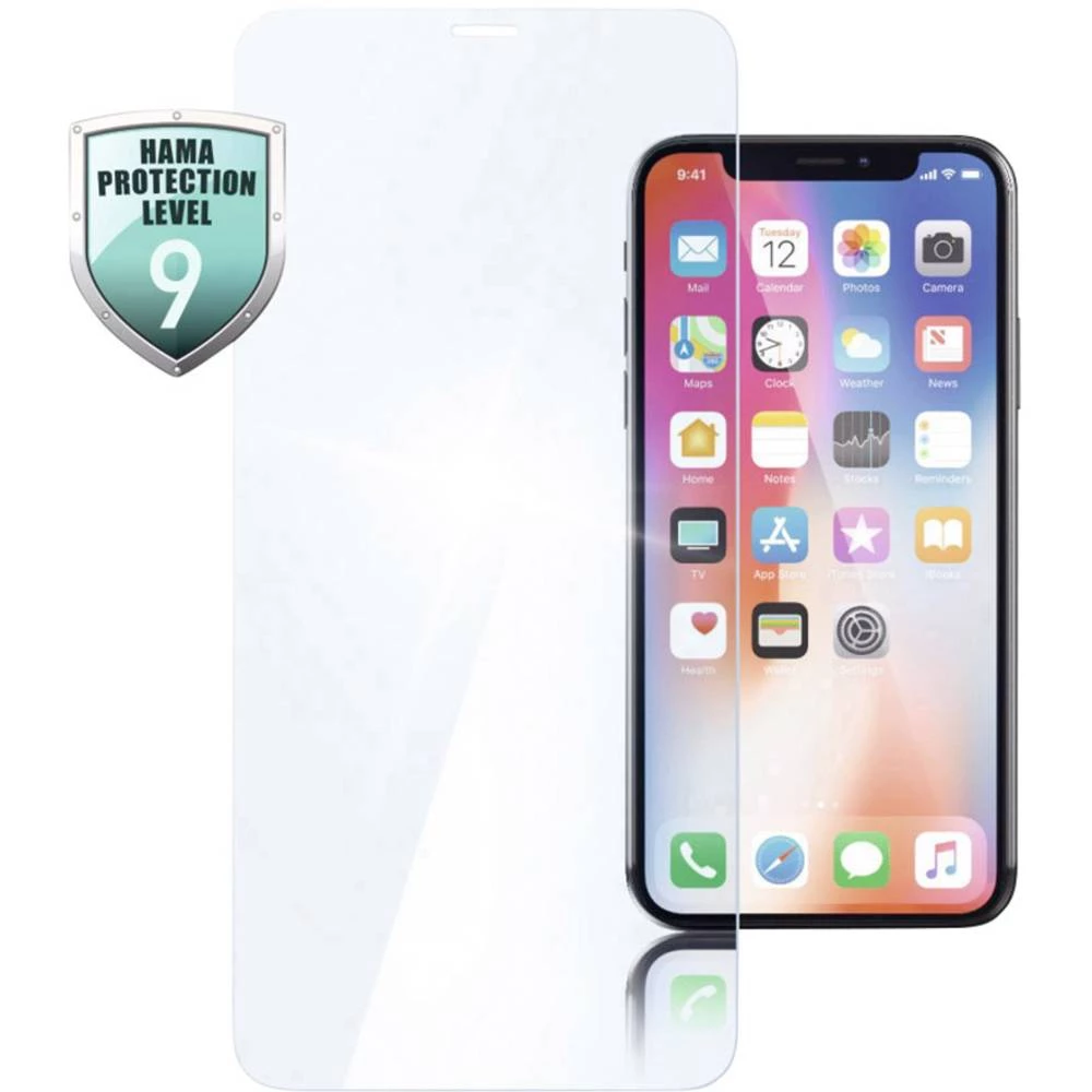 Hama Diamond Schutzglas Zaštitno staklo zaslona Pogodno za: Apple iPhone XS Max 1 ST slika
