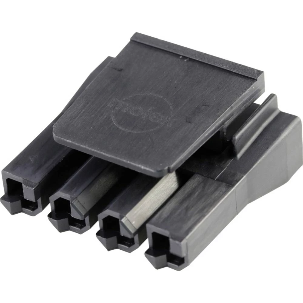 Molex 1726722004 7.50mm Pitch Super Sabre Receptacle Crimp Housing, UL 94V-0, 4 Circuits slika