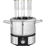 WMF Lono Fondue fondi 1400 W 8 vilica za fondue, s ručnim podešavanjem temperature cromargan