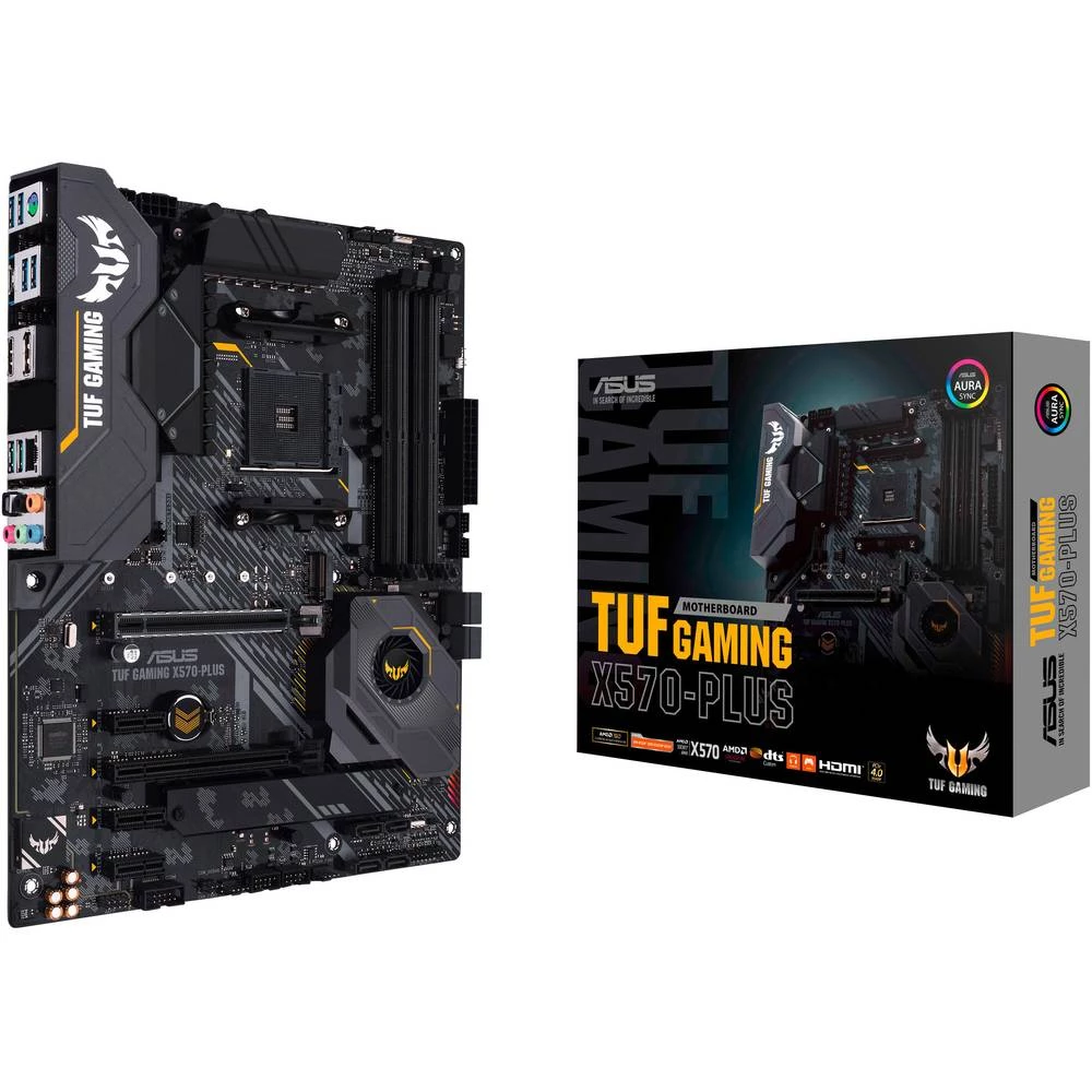 Matična ploča Asus TUF Gaming X570-Plus Baza AMD AM4 Faktor oblika ATX Set čipova matične ploče AMD&reg; X570 slika