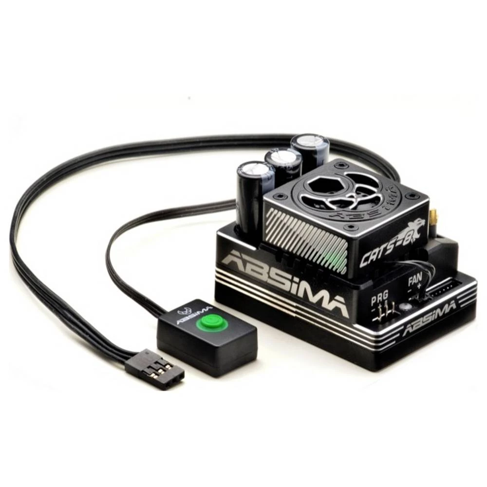 Absima Premium ESC CATS-8 upravljač brzine za istosmjerne beskontaktne modele automobila Opteretivost (maks. A): 1080 A slika