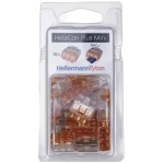 HellermannTyton 148-90055 HCPM-3-Blister-PC-CL/OG (18) spojna stezaljka fleksibilno: 1.0-2.5 mm² kruti: 0.5-2.5 mm² Broj polova (broj): 3 18 St. prozirna, narančasta