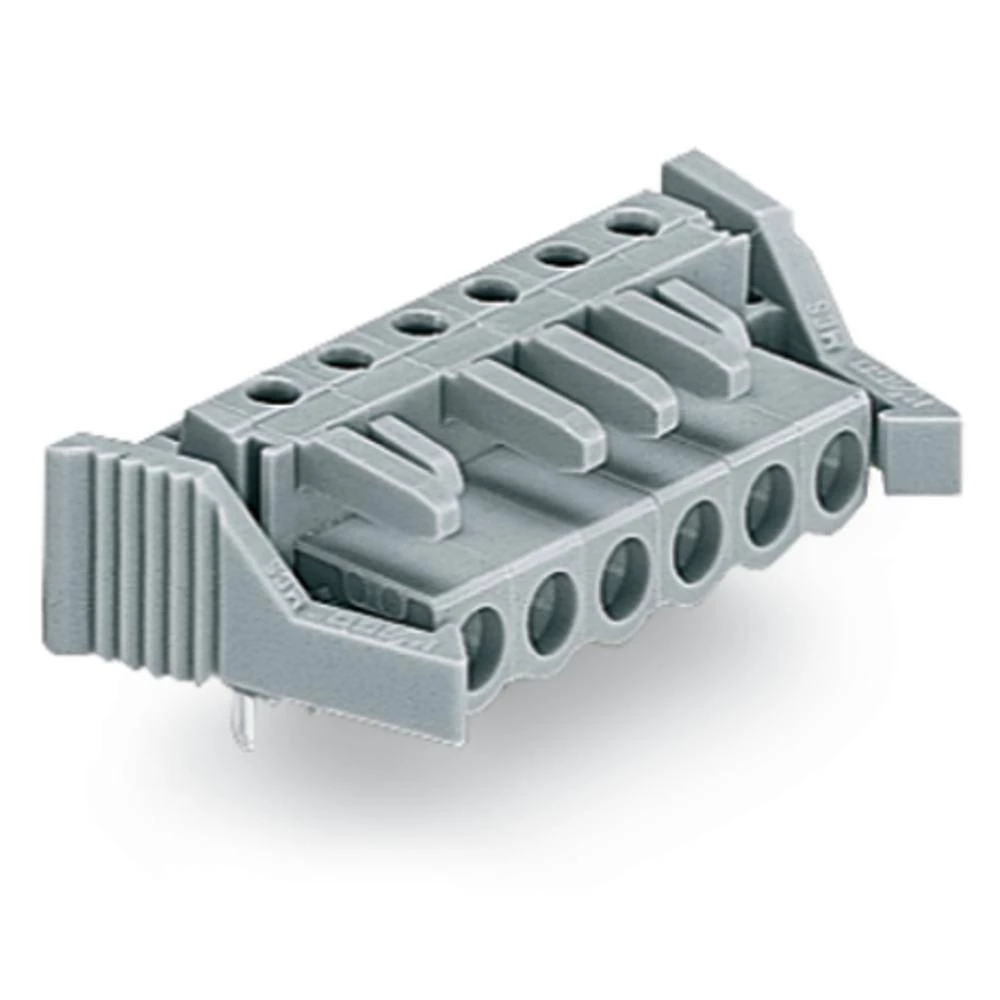 WAGO kućište utičnice za tiskanu pločicu 232 Ukupan broj polova 4 Raster: 5 mm 232-234/039-000 50 St. slika