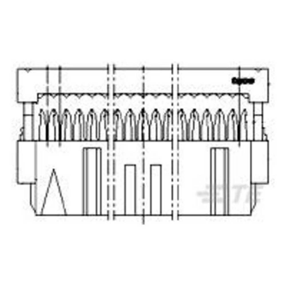 TE Connectivity AMP-LATCH Novo Receptacle ConnectorsAMP-LATCH Novo Receptacle Connectors 1-215915-6 AMP slika