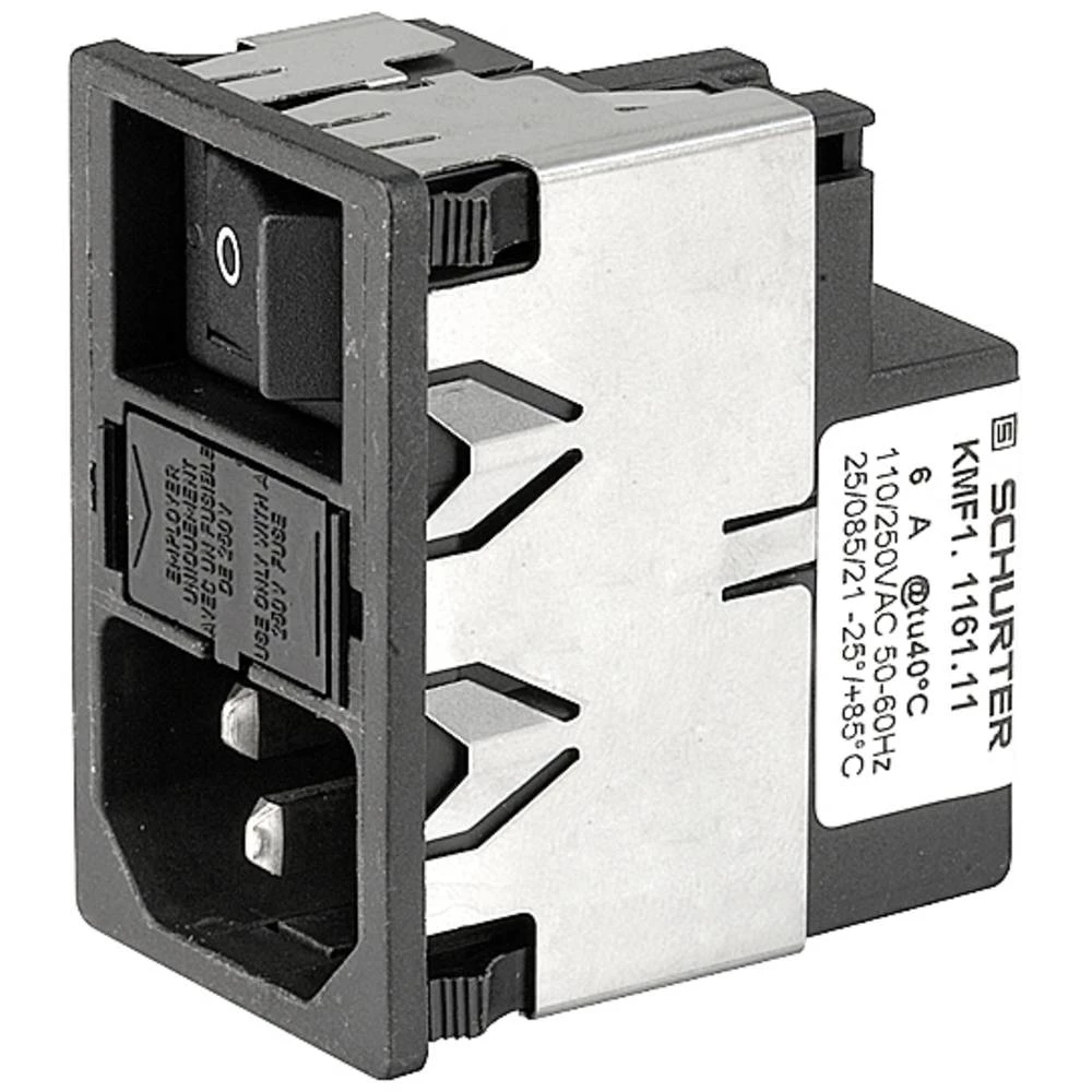 Schurter KMF1.1161.11 KMF1.1161.11 filter za uklanjanje šuma  250 V 6.00 A 0.70 mH (D x Š x V) 50.00 x 30.00 x 47.50 mm slika