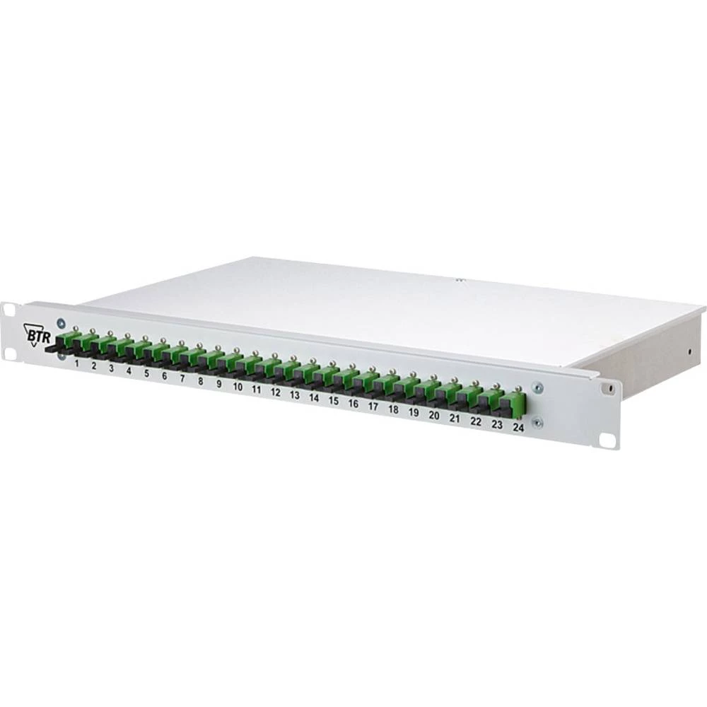 Patch Panel za optičke kablove 24 ulaza Metz Connect 1502595924-E 1 HE slika
