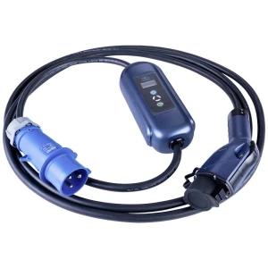 Kabel za električni automobil AK-EC-15 CEE 3-pin Type1 LCD 32A 5m Akyga AK-EC-15 kabel za punjenje eMobility  5 m slika