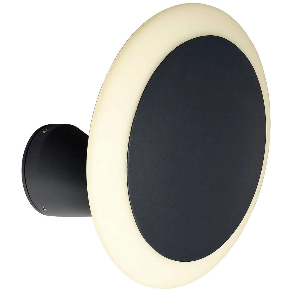 Deko Light Bermuda Bermuda nadgradna zidna svjetiljka LED fiksno ugrađena Energetska učinkovitost 2021: G (A - G) 10.60 W LED crno-siva slika