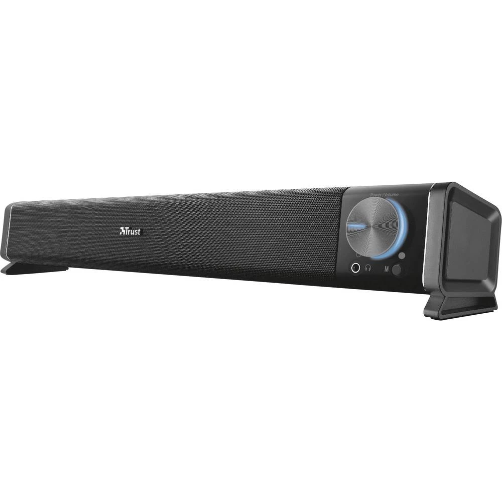 2.0 PC zvučnik Bežično Trust Asto Wireless 12 W Crna, Srebrna slika