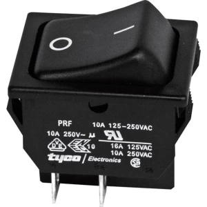 TE Connectivity ozibni prekidač 1634201-2 250 V/AC 10 A 2 x off/on zadržava položaj 1 St. slika