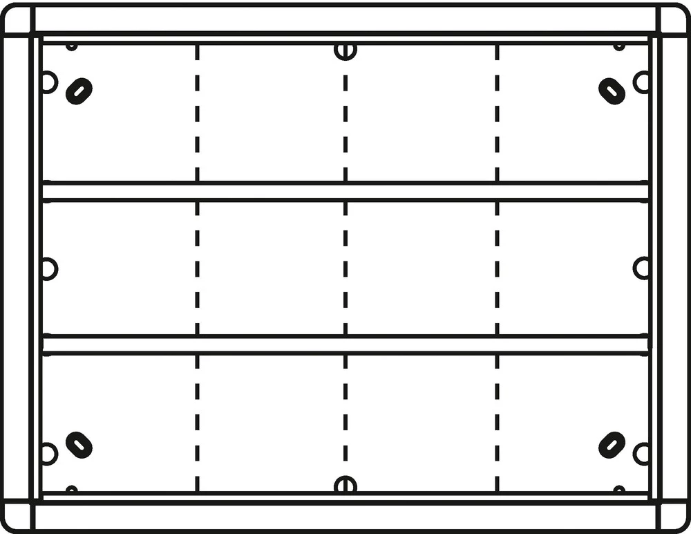 Ritto by Schneider 1882099 Video-portafon Ritto 1882099 Portirni okvir UP 12x izmjenjiva slika