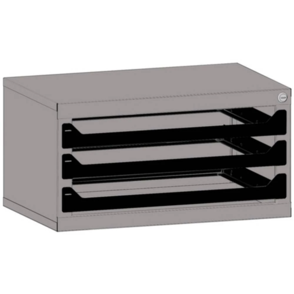 Toranj za pohranu (Š x V x d) 555 x 290 x 350 mm Mišje siva, Briljantno-plava boja 1658449 1 ST slika