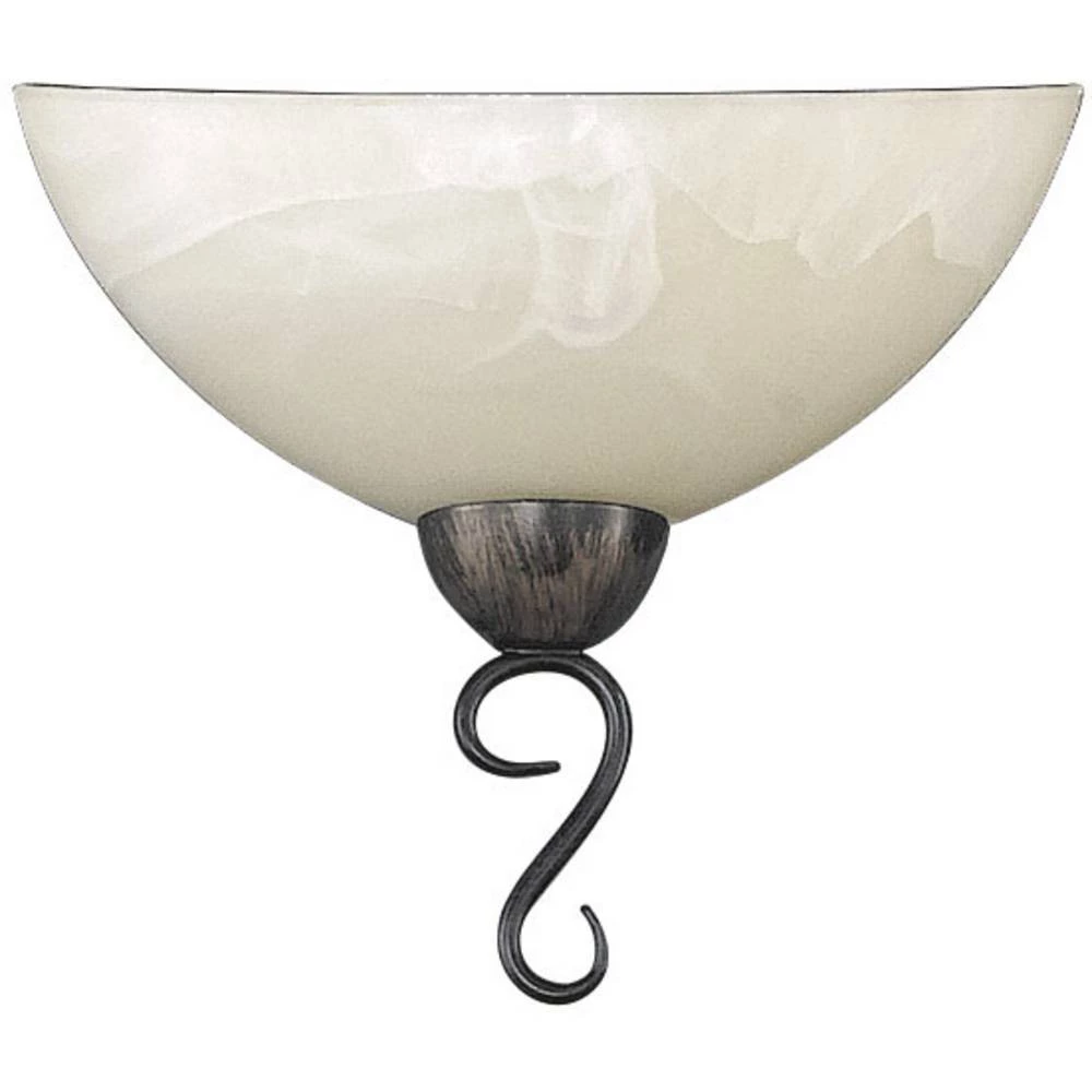 Fischer & Honsel Antik 31341 zidna svjetiljka E14 hrđa slika