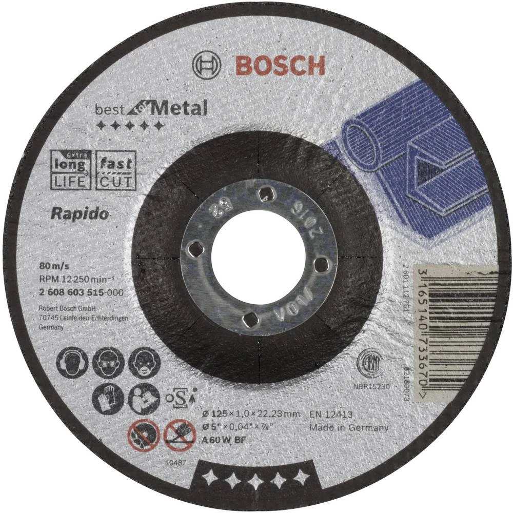 Bosch Accessories 2608603521 2608603521 rezna ploča s glavom 180 mm 22.23 mm 1 St. slika