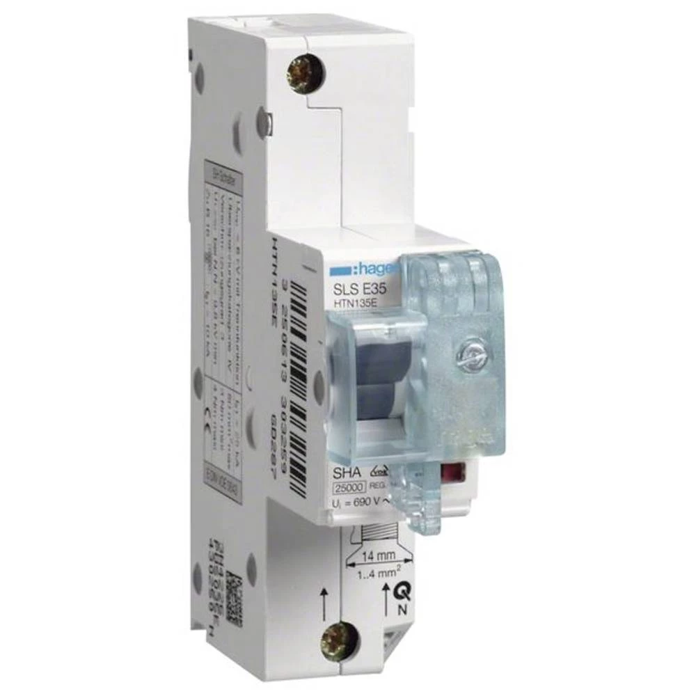 Hager HTN135E HTN135E zaštitna sklopka za glavni vod 1-polni 35 A 400 V slika