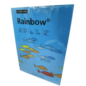 Rainbow 88042764 obojeni papir za printer DIN A3 80 g/m² 500 list plava boja slika