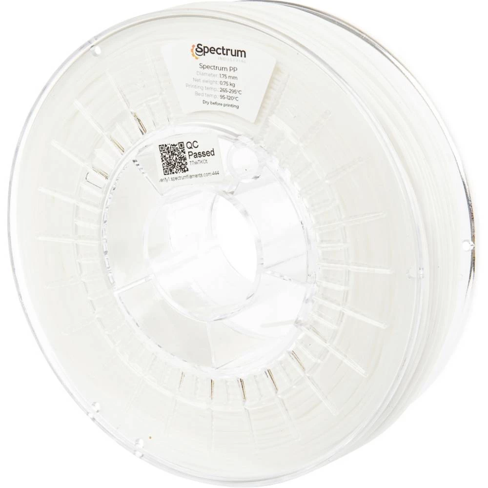 Spectrum Filaments 80588 3D pisač filament PP kemijski otporan 1.75 mm 750 g prirodna 1 kom. slika