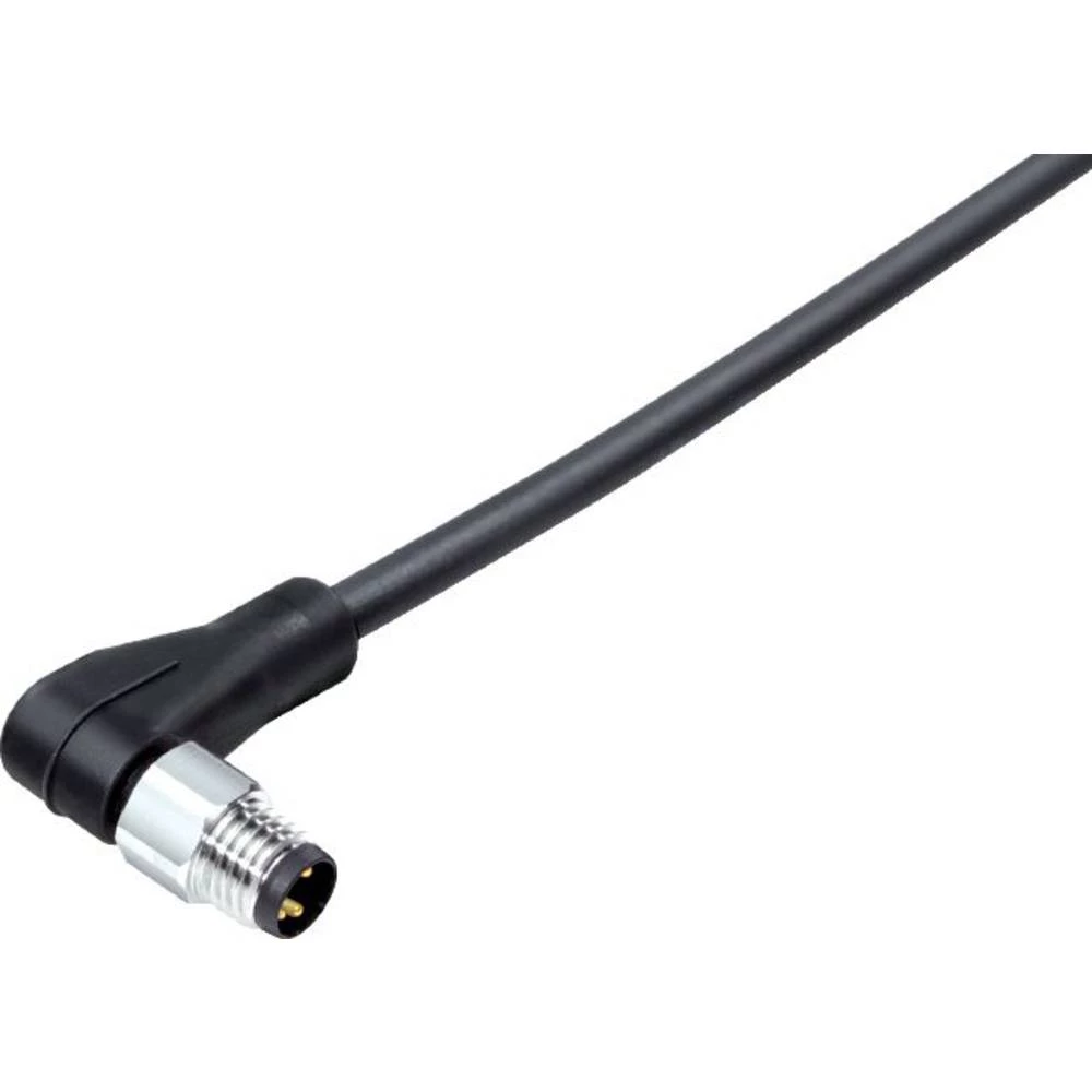 binder 77 3703 0000 50006-1000-20 utični konektor za senzor/aktivator, konfekcionirani kutni muški konektor 10 m Broj po slika