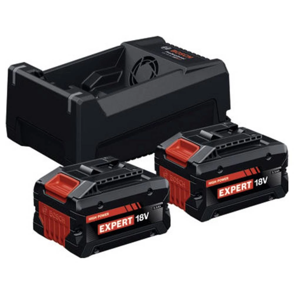 Bosch Professional 1600A0373P 2x EXBA18V-55 + GAL12V/18V-80 baterija za alat i punjač 4 Ah slika