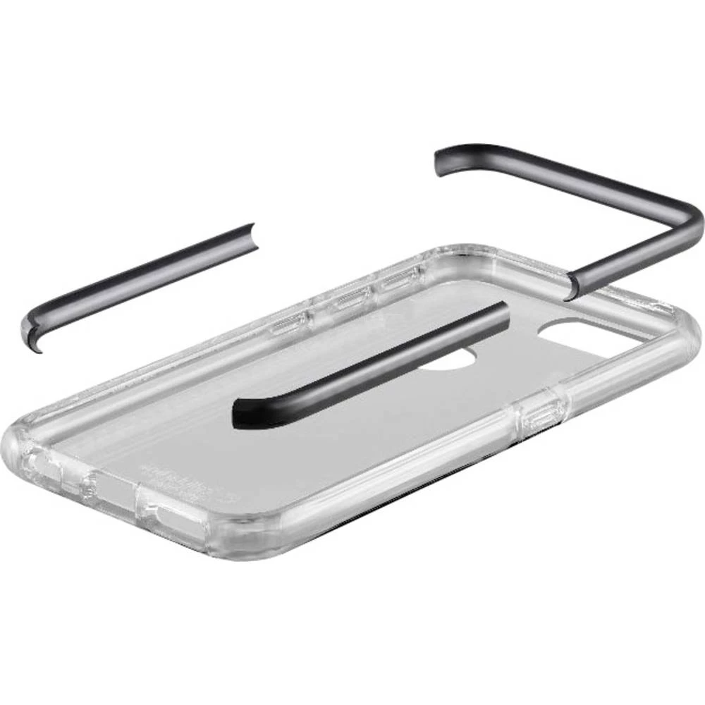 Cellularline TETRACPSMARTT Stražnji poklopac za mobilni telefon Pogodno za: Huawei P Smart Crna (prozirna) slika