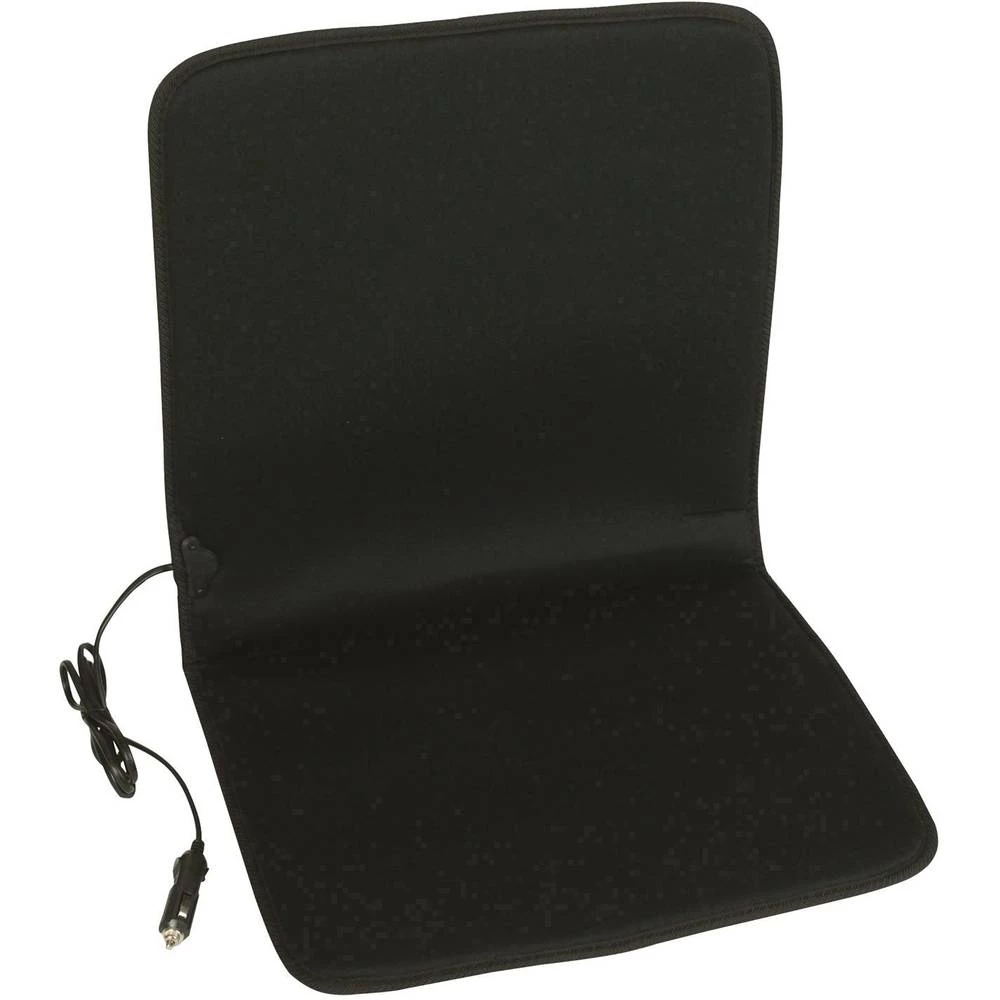 Unitec Grijane presvlake sjedala 12 V Akrilno staklo mat, Crna slika