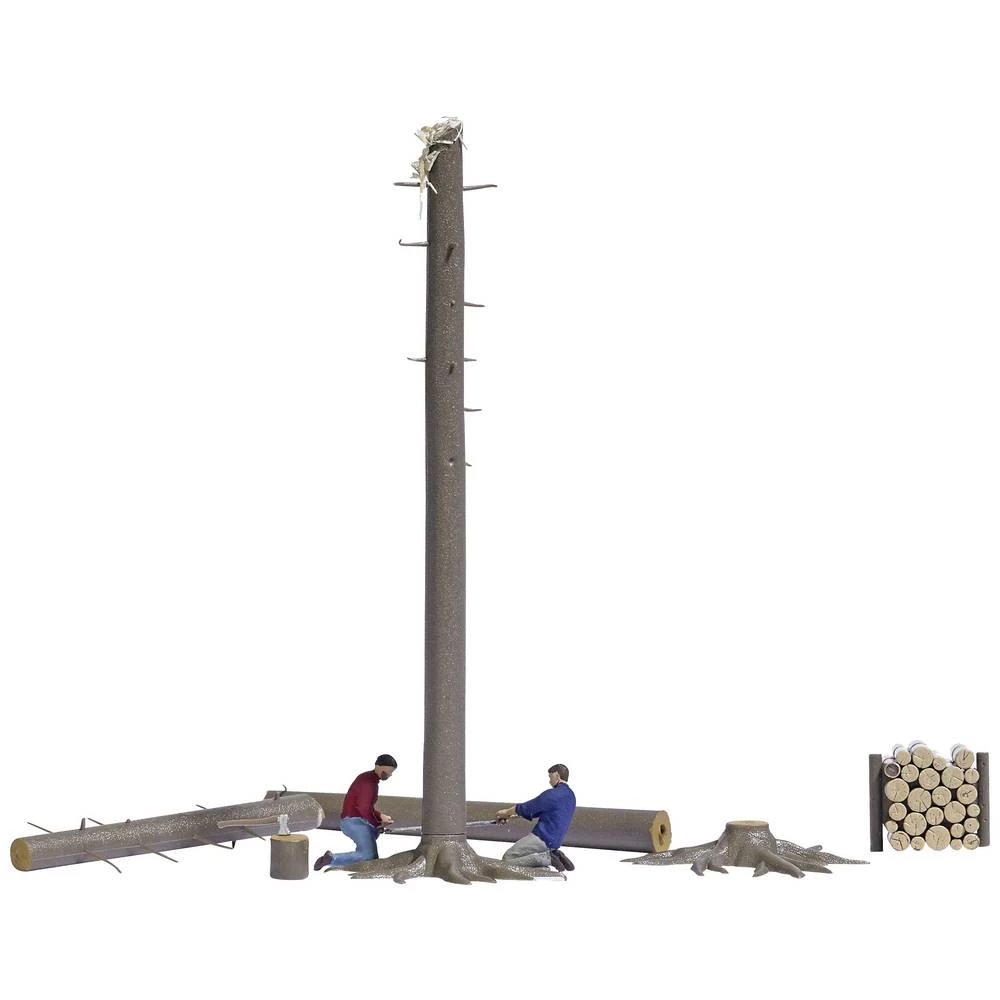 Busch  7973 H0 akcija set obara stabla slika