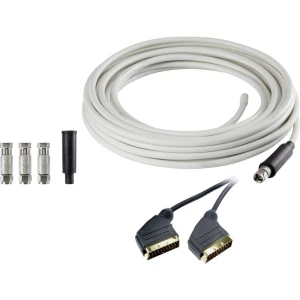 Antene, SAT Priključni kabel [1x Muški konektor F, Muški konektor HDMI - 1x Muški konektor F, Muški konektor HDMI] Crna, Bijela slika