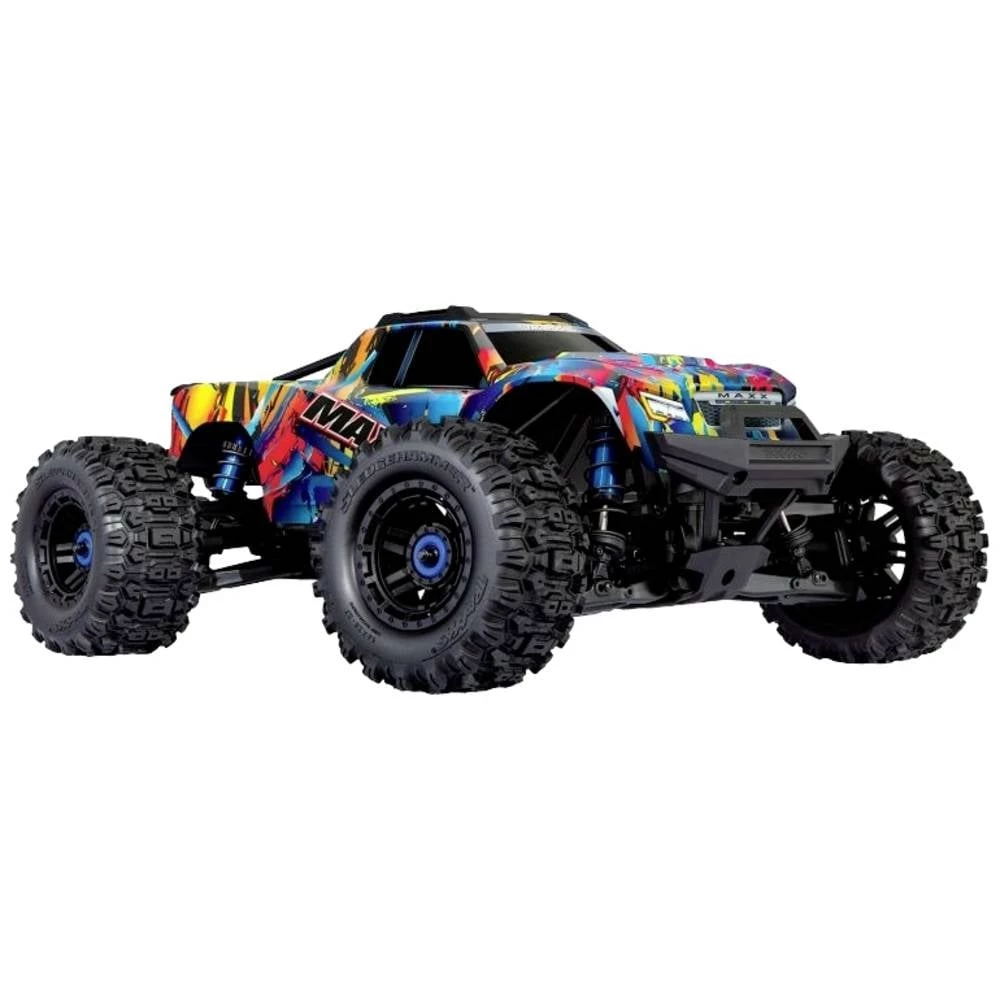 Traxxas MAXX Wide šarena boja  1:10 RC model automobila  monstertruck pogon na sva četiri kotača (4wd) RtR 2,4 GHz slika