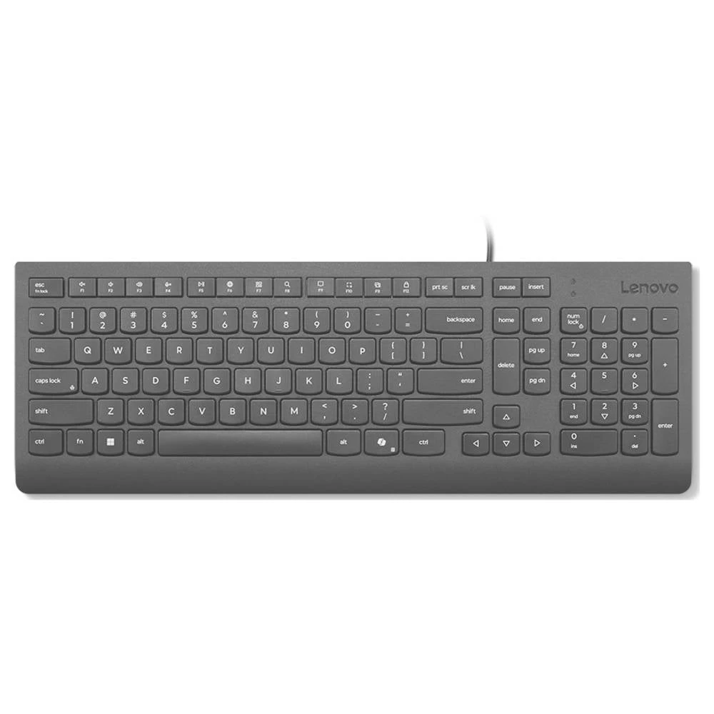Lenovo 4Y41R64647 žičani tipkovnica njemačka, qwertz crna slika