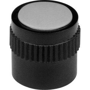 Okretni gumb S gumbom za obilježavanje Crna (Ø x V) 35.7 mm x 18 mm Mentor 4134.603 1 ST slika