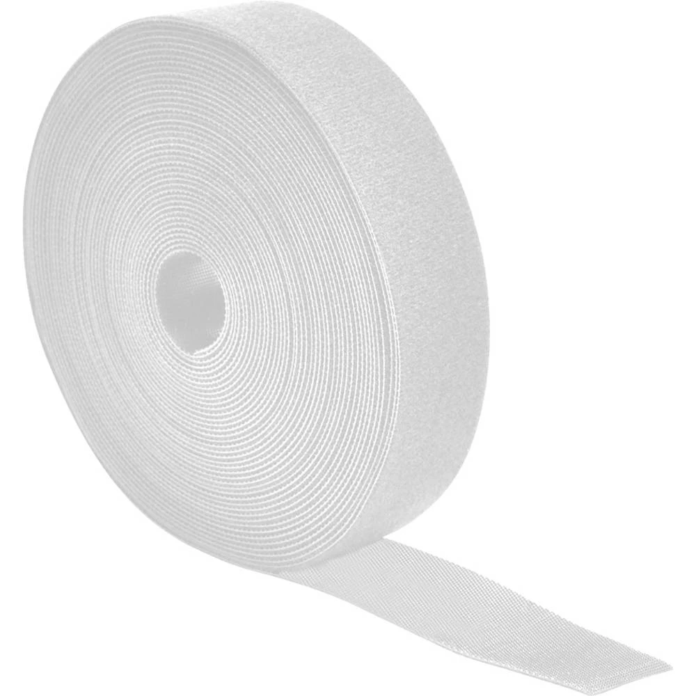 Quadrios 25CA517 prianjajuća traka za povezivanje grip i mekana vunena tkanina bijela Roba na metre slika