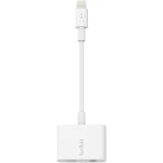 iPhone Kabel za punjenje/Audio kabel [1x Muški konektor Apple Dock Lightning - 1x Priključna doza za 3,5 mm banana utikač, Utičn