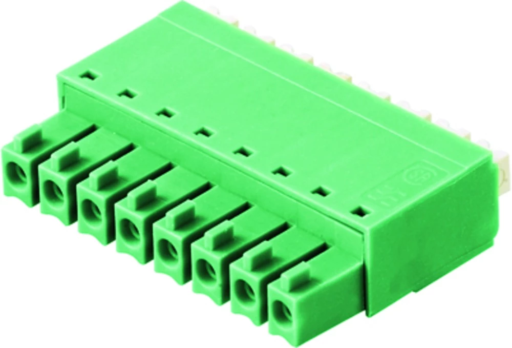 Utični konektor za tiskanu pločicu 0405046/D Weidmüller zelena sadržaj: 50 komada slika