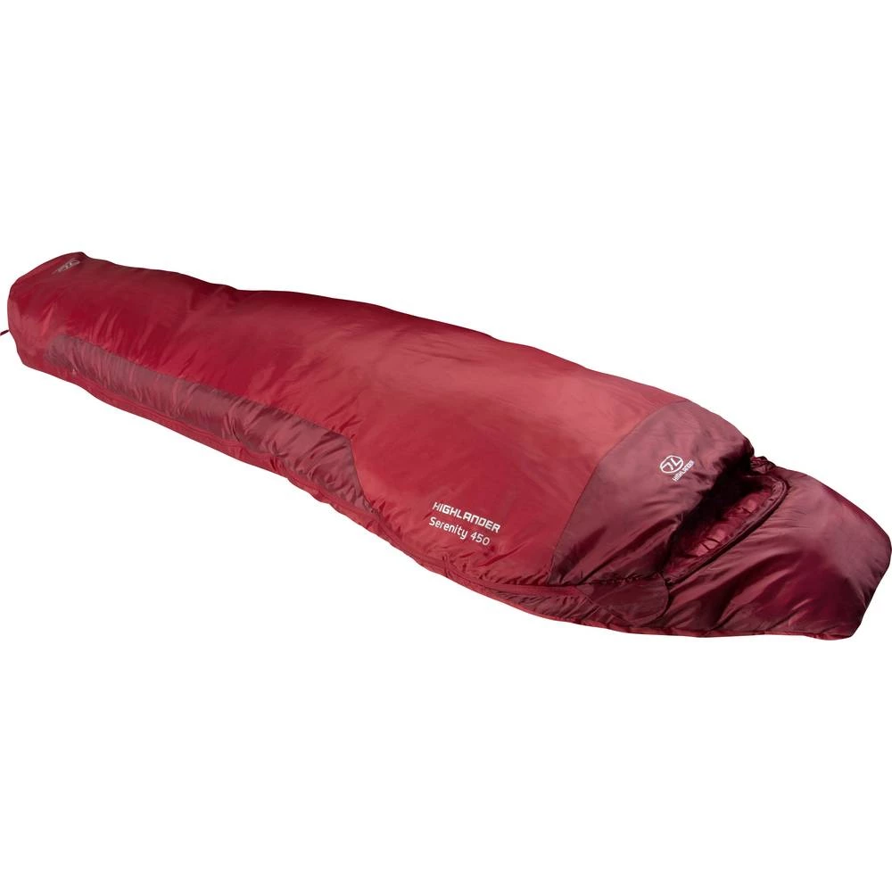 Vreća za spavanje Highlander Serenity 450 Crvena SB187-RD slika