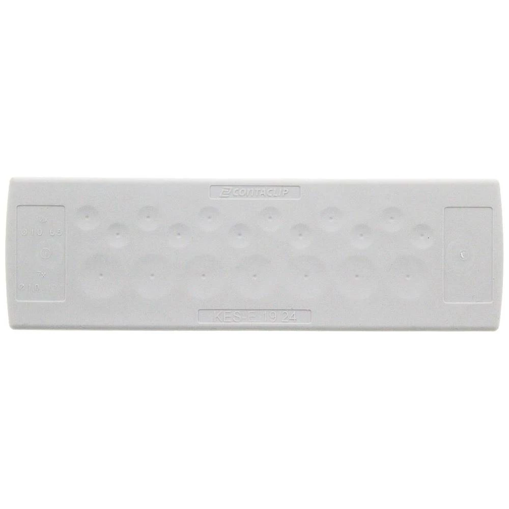 CONTA-CLIP KES-E 19/24 B GR kabelska uvodnica    Debljina ploče (maks.) 4 mm termoplastični elastomer siva 10 St. slika