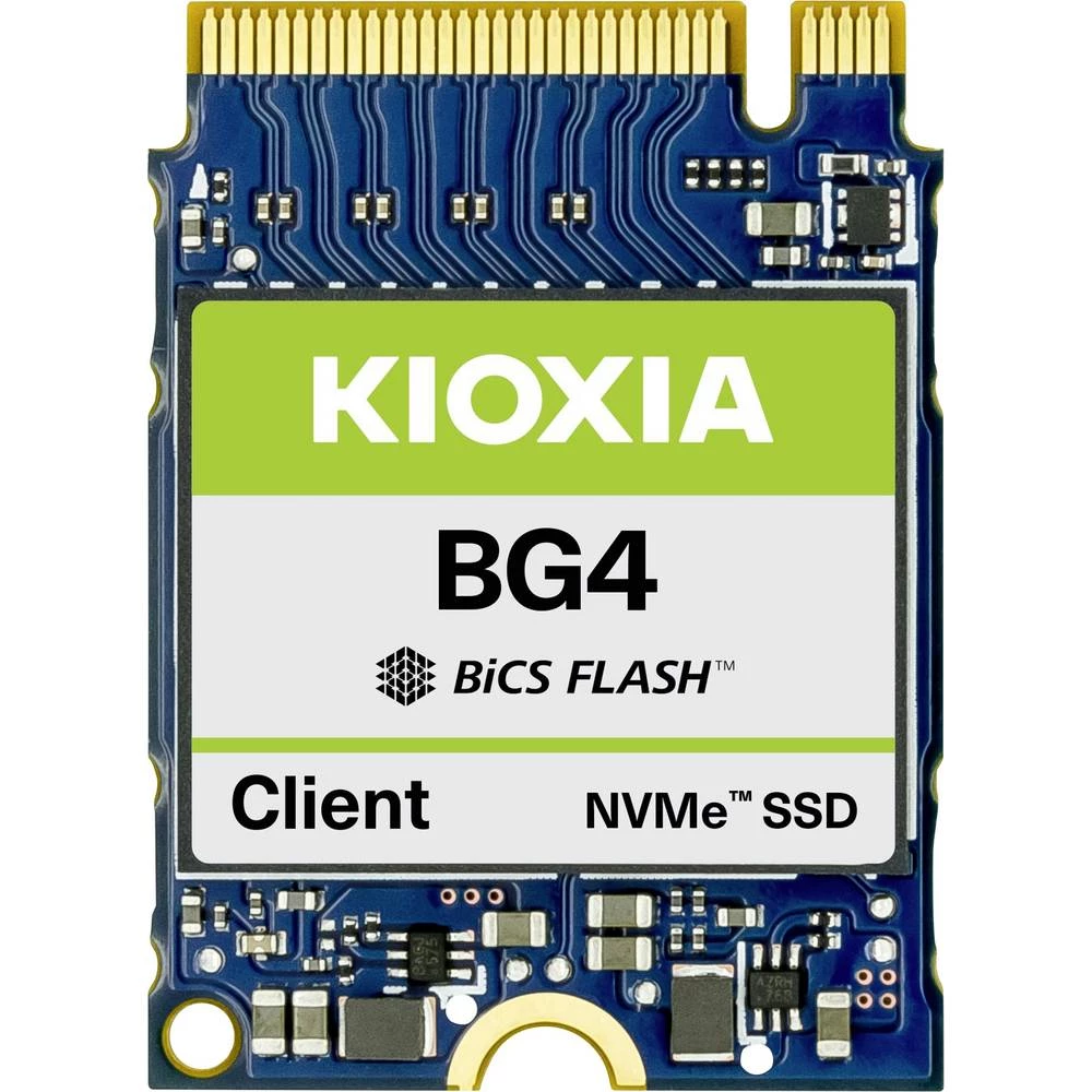 Kioxia BG4 128 GB unutarnji M.2 PCIe NVMe SSD 2230 M.2 NVMe PCIe 3.0 x4 bulk KBG40ZNS128G slika