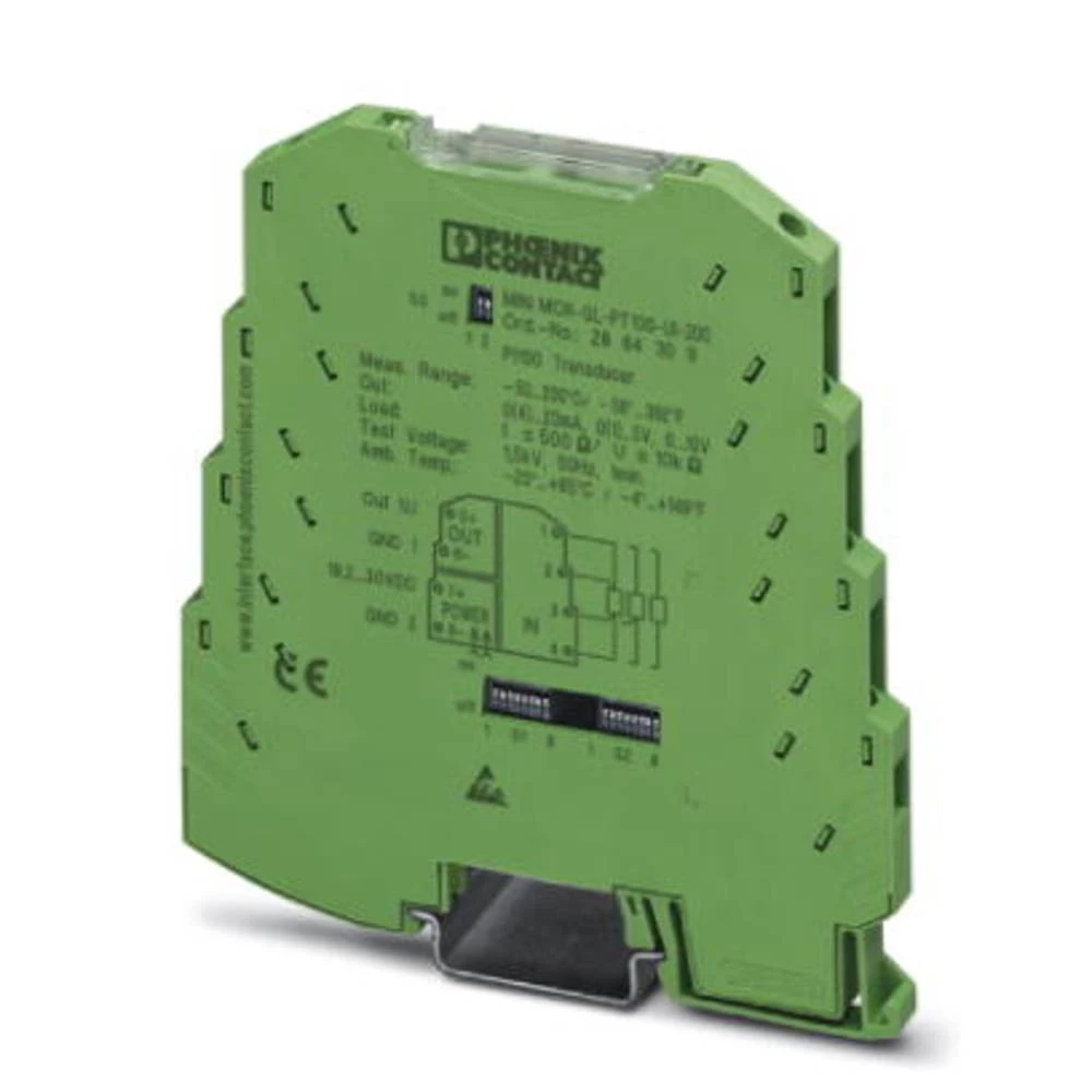 MINI MCR-SL-PT100-UI-200-SP-NC - mjerni pretvornik temperature Phoenix Contact MINI MCR-SL-PT100-UI-200-SP-NC 2864202 1 kom. slika