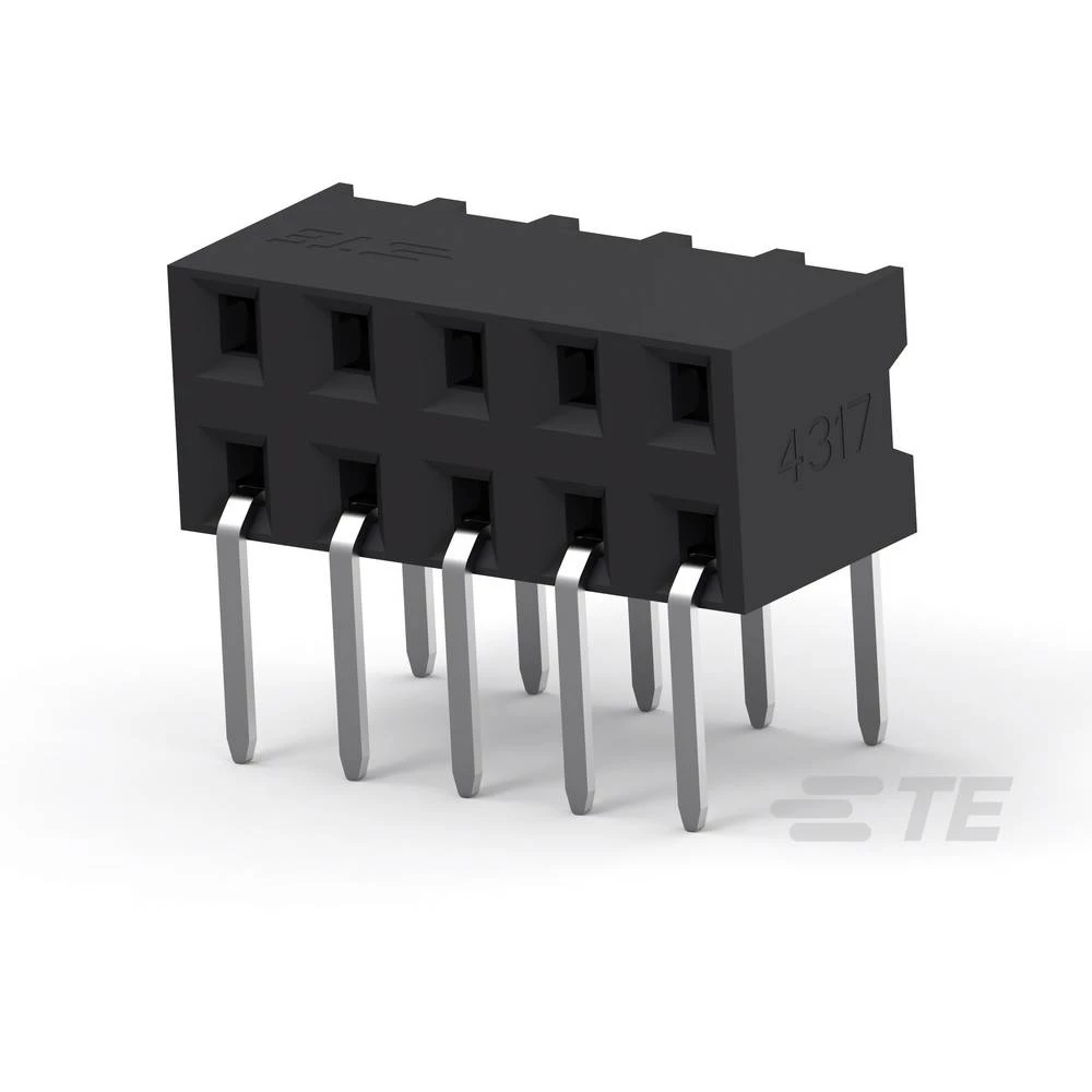 TE Connectivity ugradna standardna letva sa ženskim kontaktima 1-2314926-0 1 St. Tape on Full reel slika