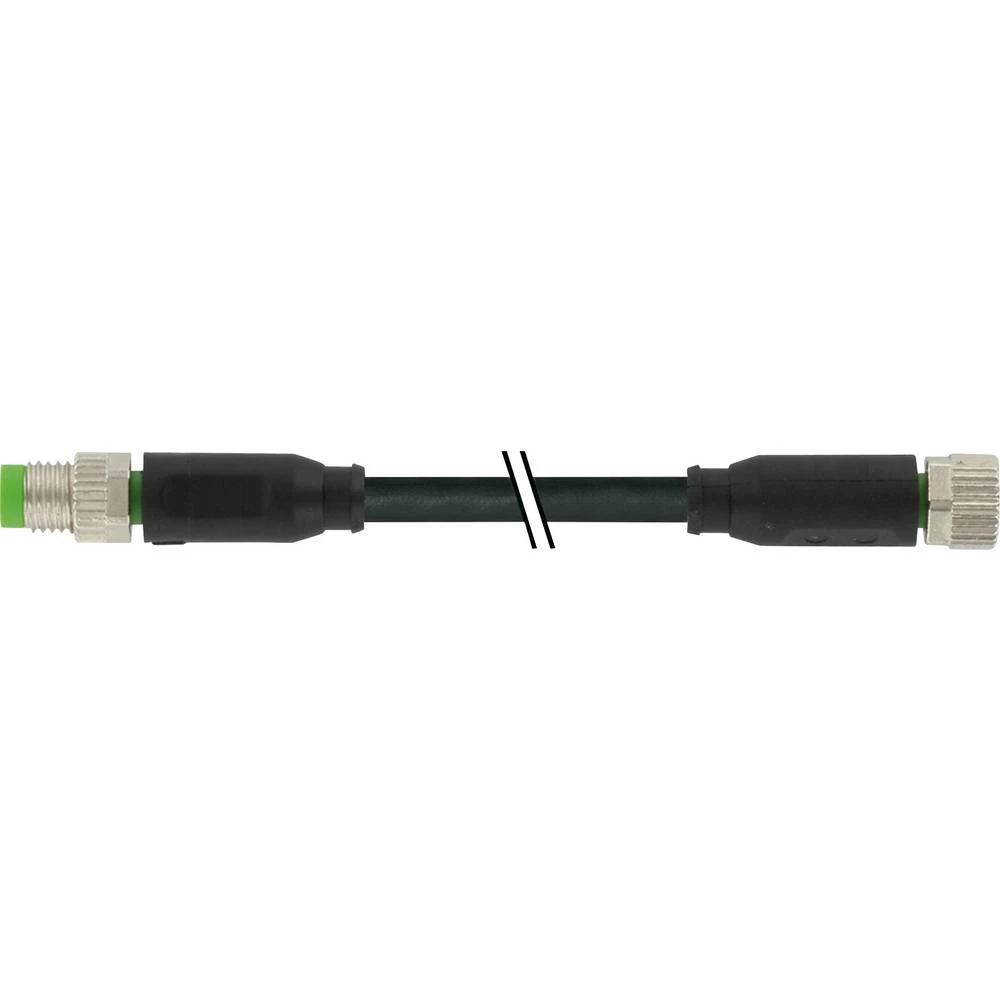 Murrelektronik 7000-88001-6100190 utični konektor za senzor/aktivator, konfekcionirani M8 x 1 ravni muški konektor, žžen slika