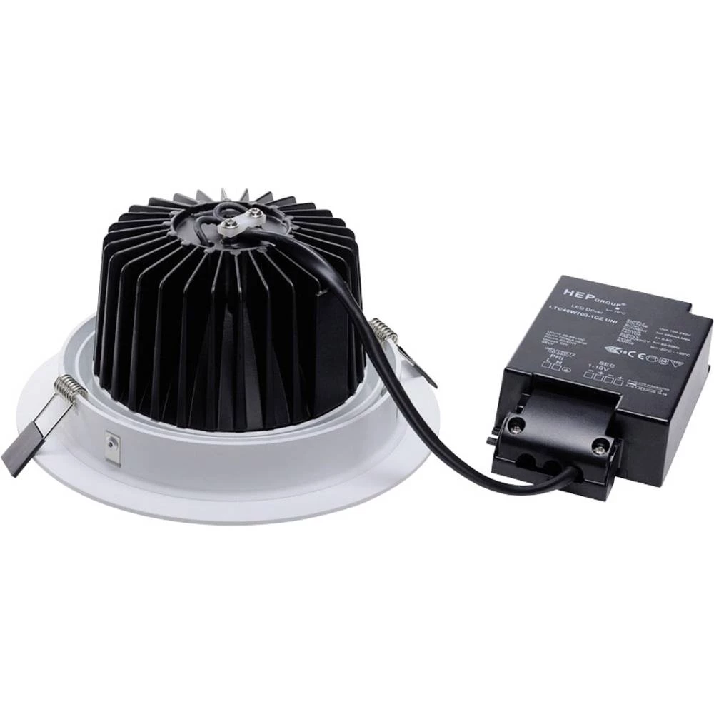 LED ugradna svjetiljka 25 W Toplo-bijela SLV New Tria 1 Set 114261 Bijela (mat) slika