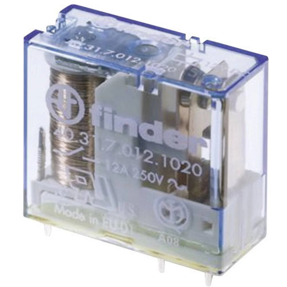 Finder 40.61.7.024.1320 Relej za tiskane pločice 24 V/DC 16 A 1 zatvarač 50 ST slika