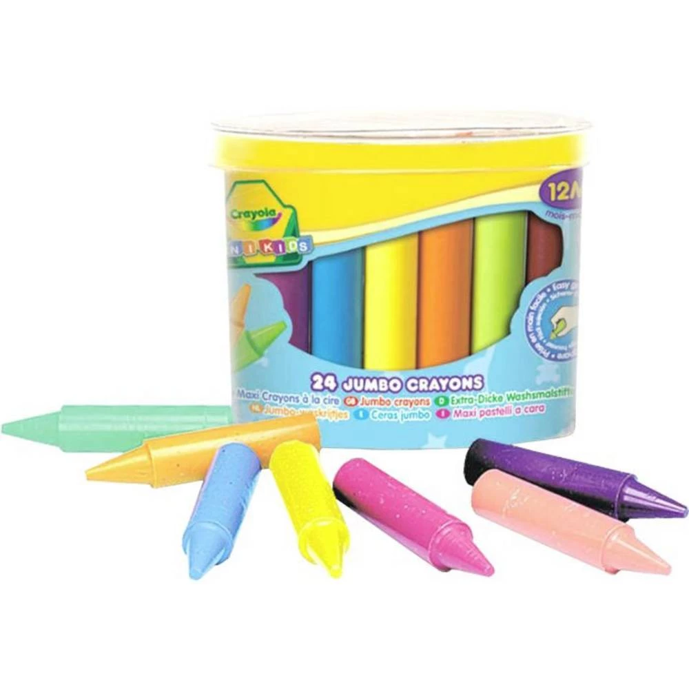 Vedes Crayola MK Wachsmalst Jumbo 24St. 256243 slika